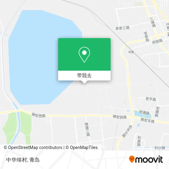 中华埠村地图
