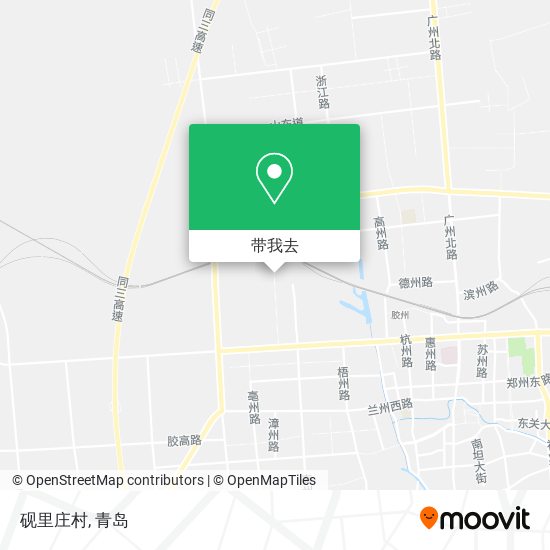 砚里庄村地图