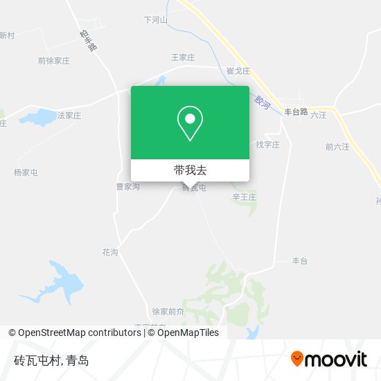砖瓦屯村地图