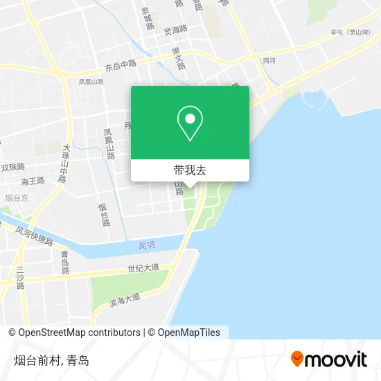 烟台前村地图