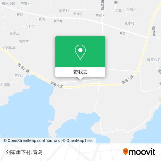 刘家崖下村地图