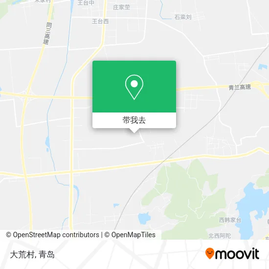 大荒村地图