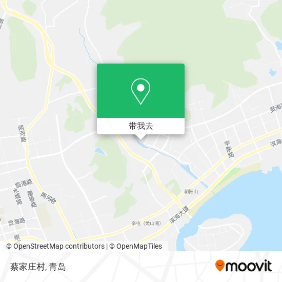 蔡家庄村地图