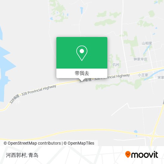 河西郭村地图