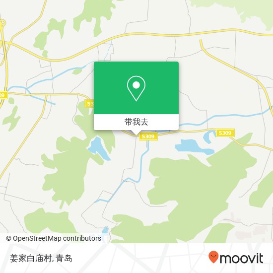 姜家白庙村地图