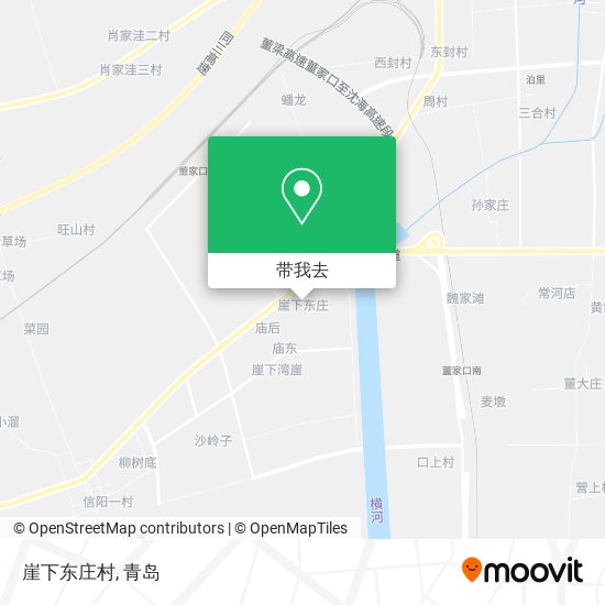 崖下东庄村地图