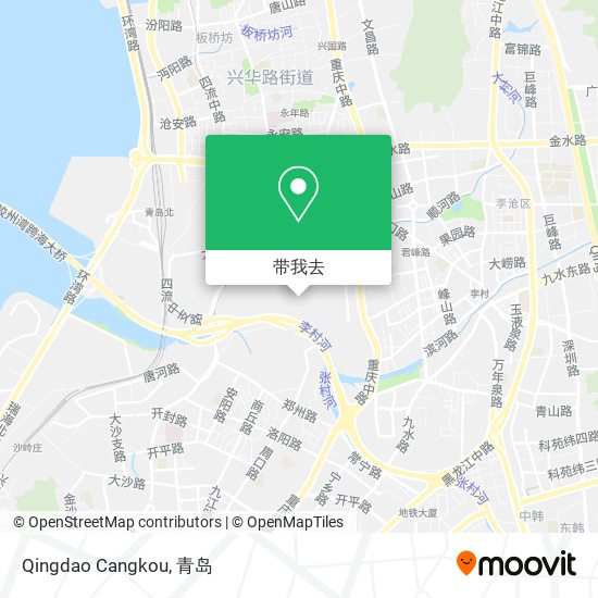 Qingdao Cangkou地图