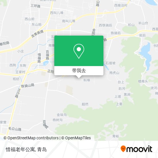 惜福老年公寓地图