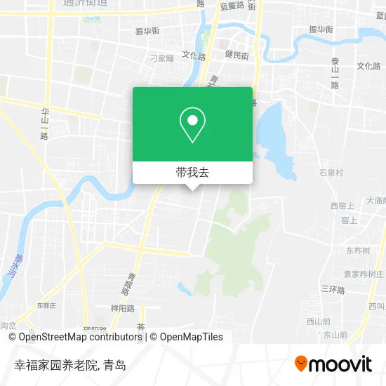 幸福家园养老院地图