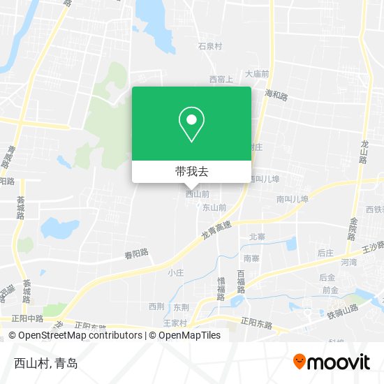 西山村地图