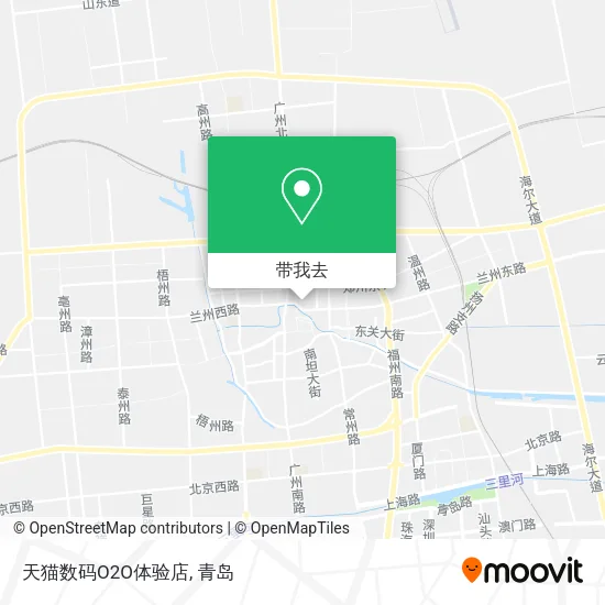 天猫数码O2O体验店地图