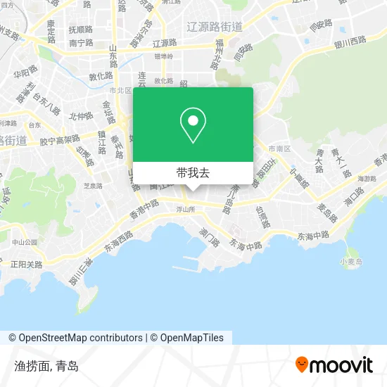 渔捞面地图