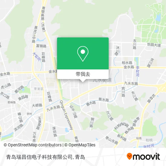 青岛瑞昌信电子科技有限公司地图