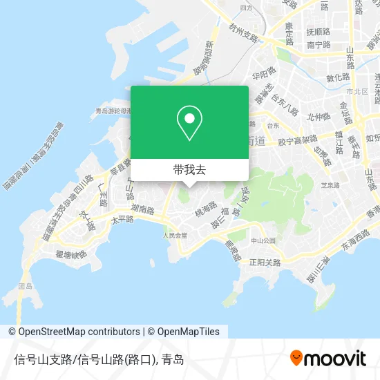 信号山支路/信号山路(路口)地图