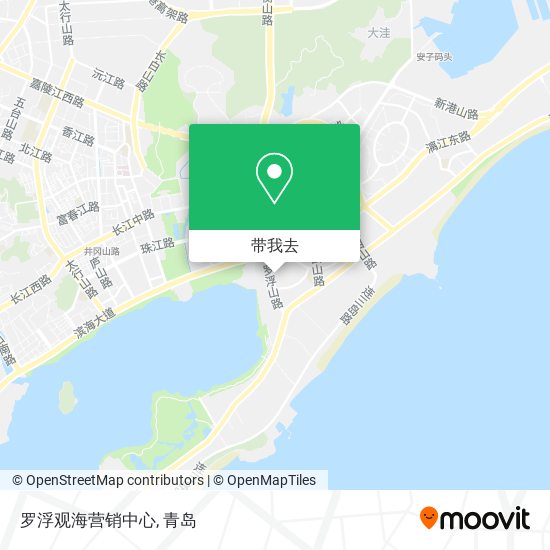 罗浮观海营销中心地图