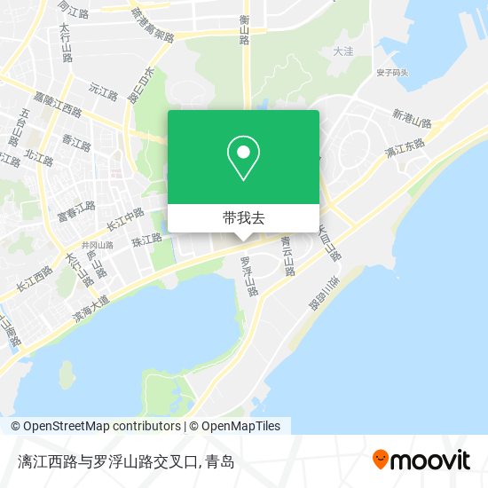 漓江西路与罗浮山路交叉口地图