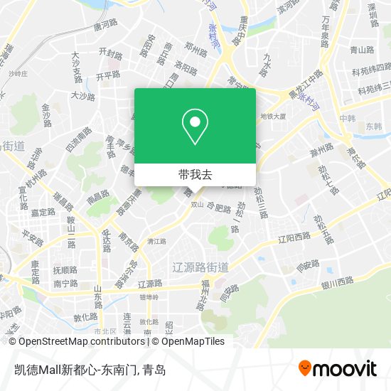 凯德Mall新都心-东南门地图