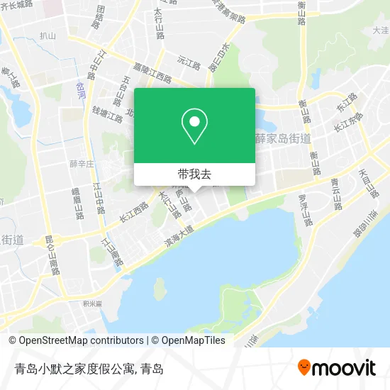 青岛小默之家度假公寓地图
