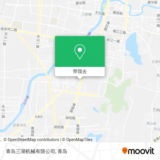青岛三湖机械有限公司地图