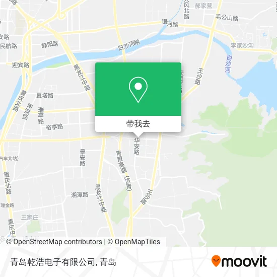 青岛乾浩电子有限公司地图