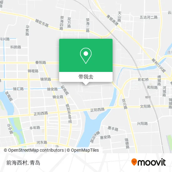 前海西村地图