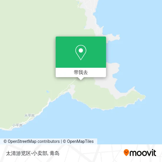 太清游览区-小卖部地图