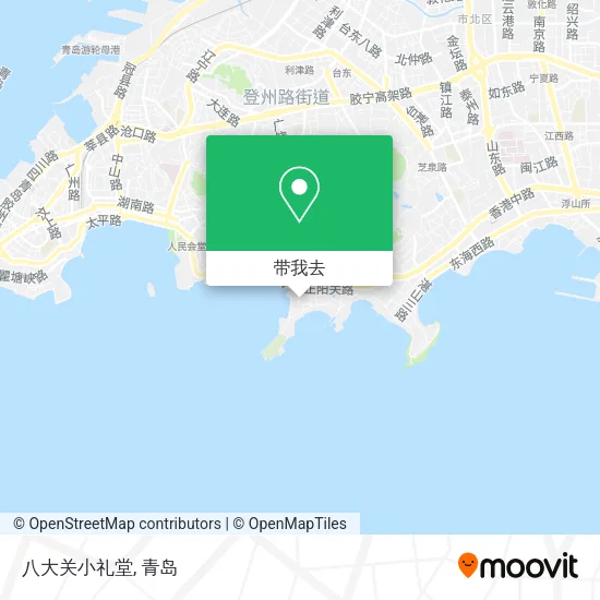 八大关小礼堂地图