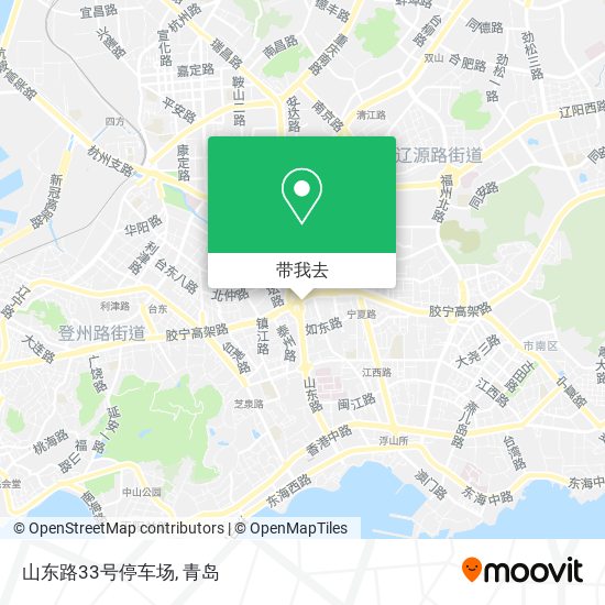 山东路33号停车场地图