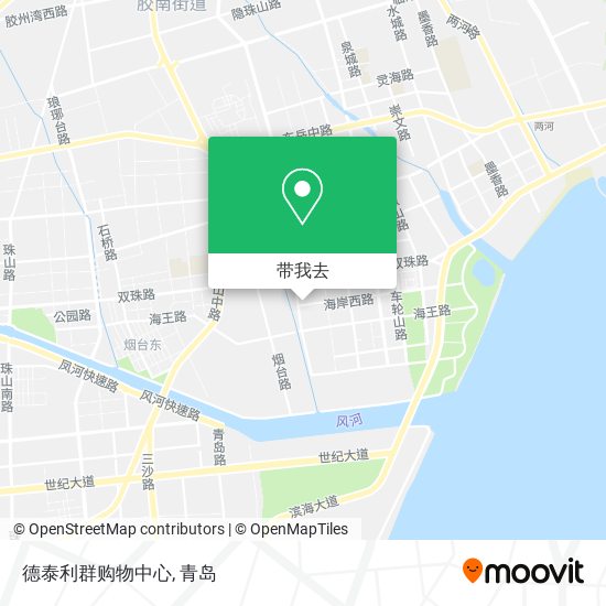 德泰利群购物中心地图