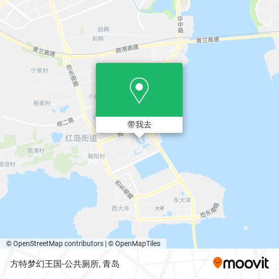 方特梦幻王国-公共厕所地图
