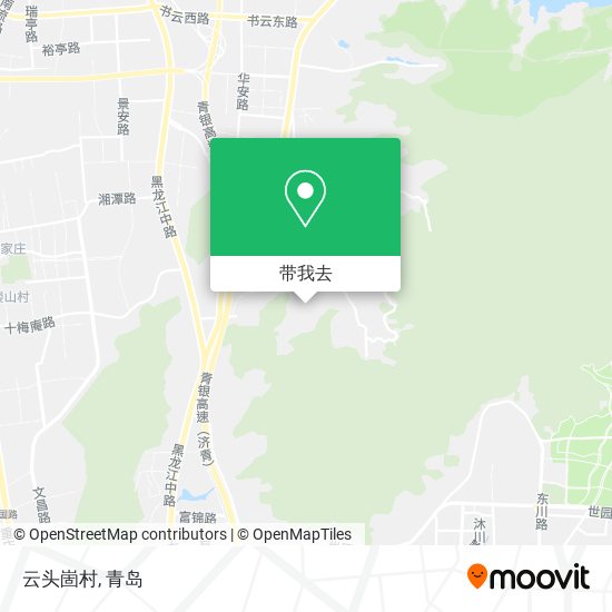 云头崮村地图
