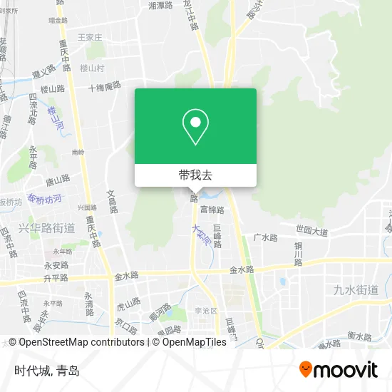 时代城地图