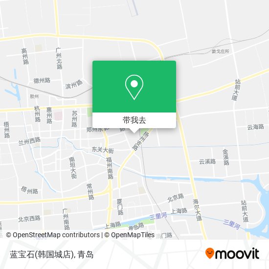 蓝宝石(韩国城店)地图