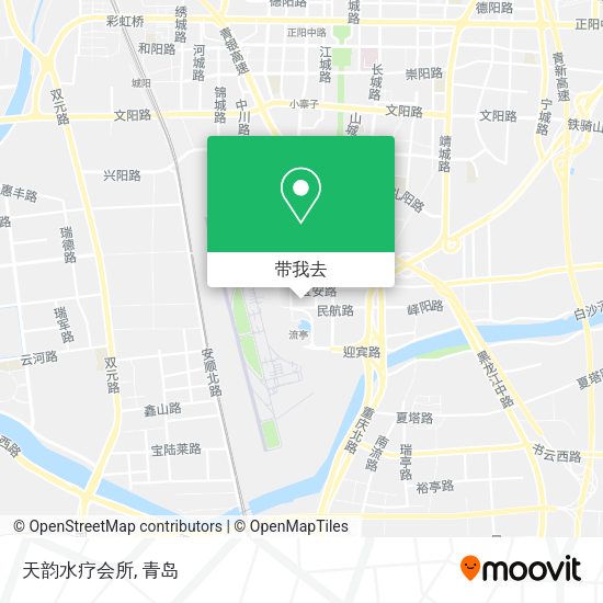 天韵水疗会所地图