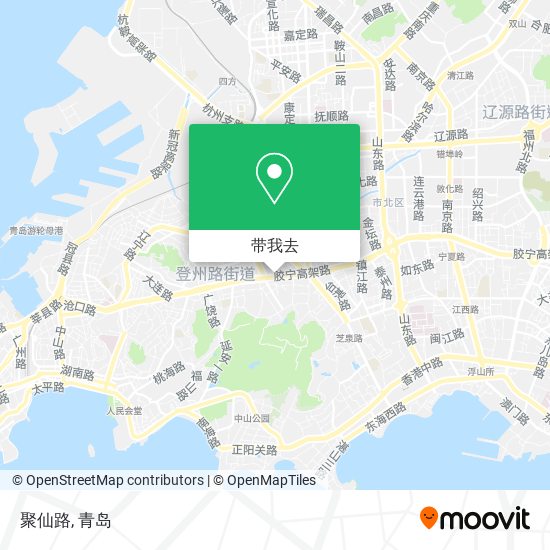 聚仙路地图