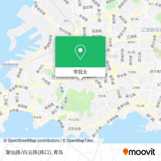 聚仙路/白云路(路口)地图
