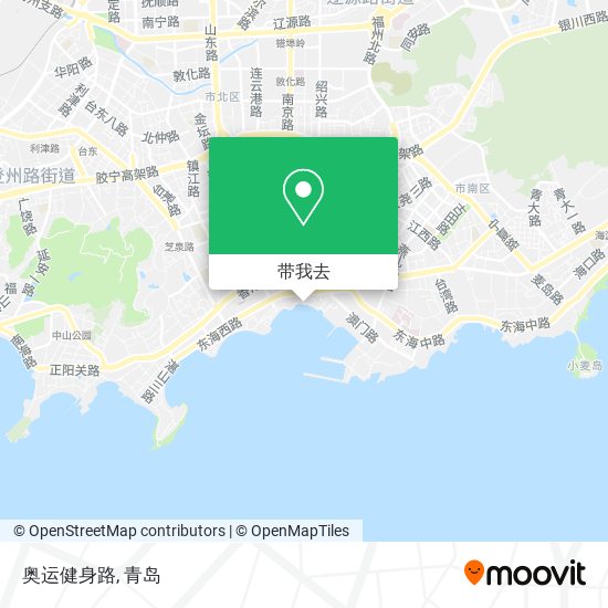 奥运健身路地图