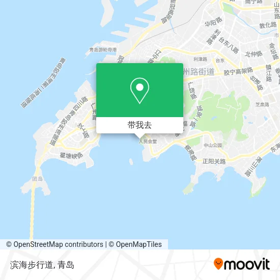 滨海步行道地图