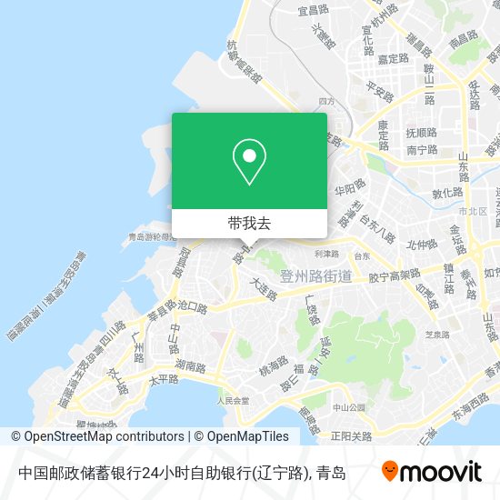 中国邮政储蓄银行24小时自助银行(辽宁路)地图
