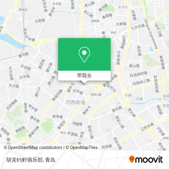 胡克钓虾俱乐部地图
