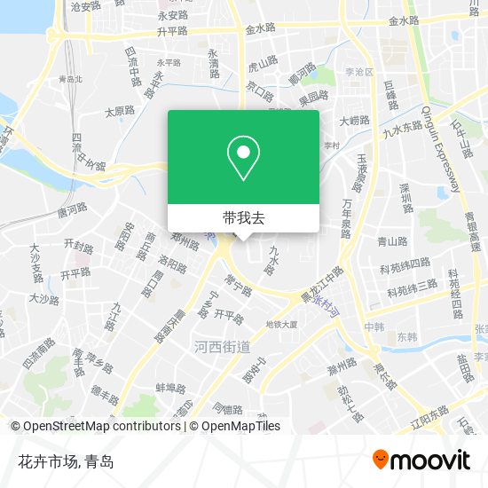 花卉市场地图