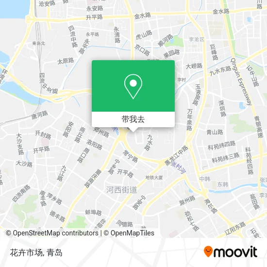 花卉市场地图