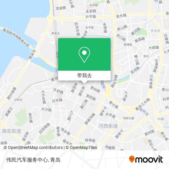 伟民汽车服务中心地图