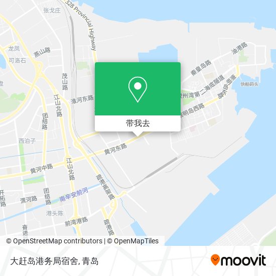 大赶岛港务局宿舍地图