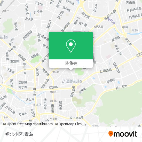 福北小区地图