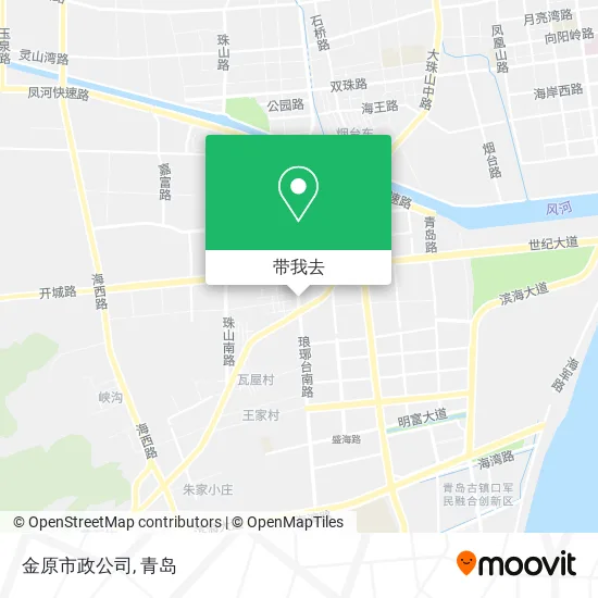 金原市政公司地图