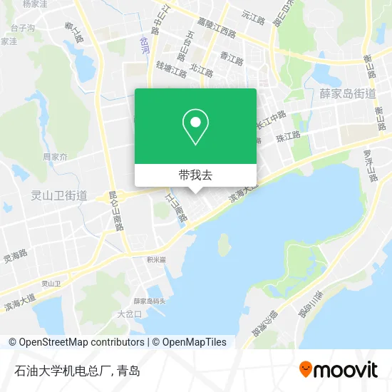 石油大学机电总厂地图