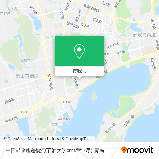 中国邮政速递物流(石油大学ems营业厅)地图