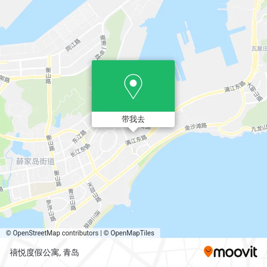禧悦度假公寓地图