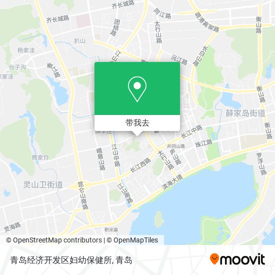 青岛经济开发区妇幼保健所地图